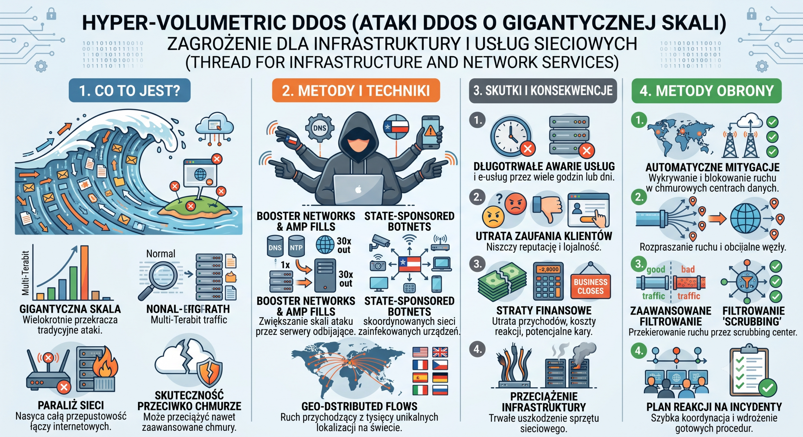 Hyper-volumetric DDoS (Ataki DDoS o gigantycznej skali)