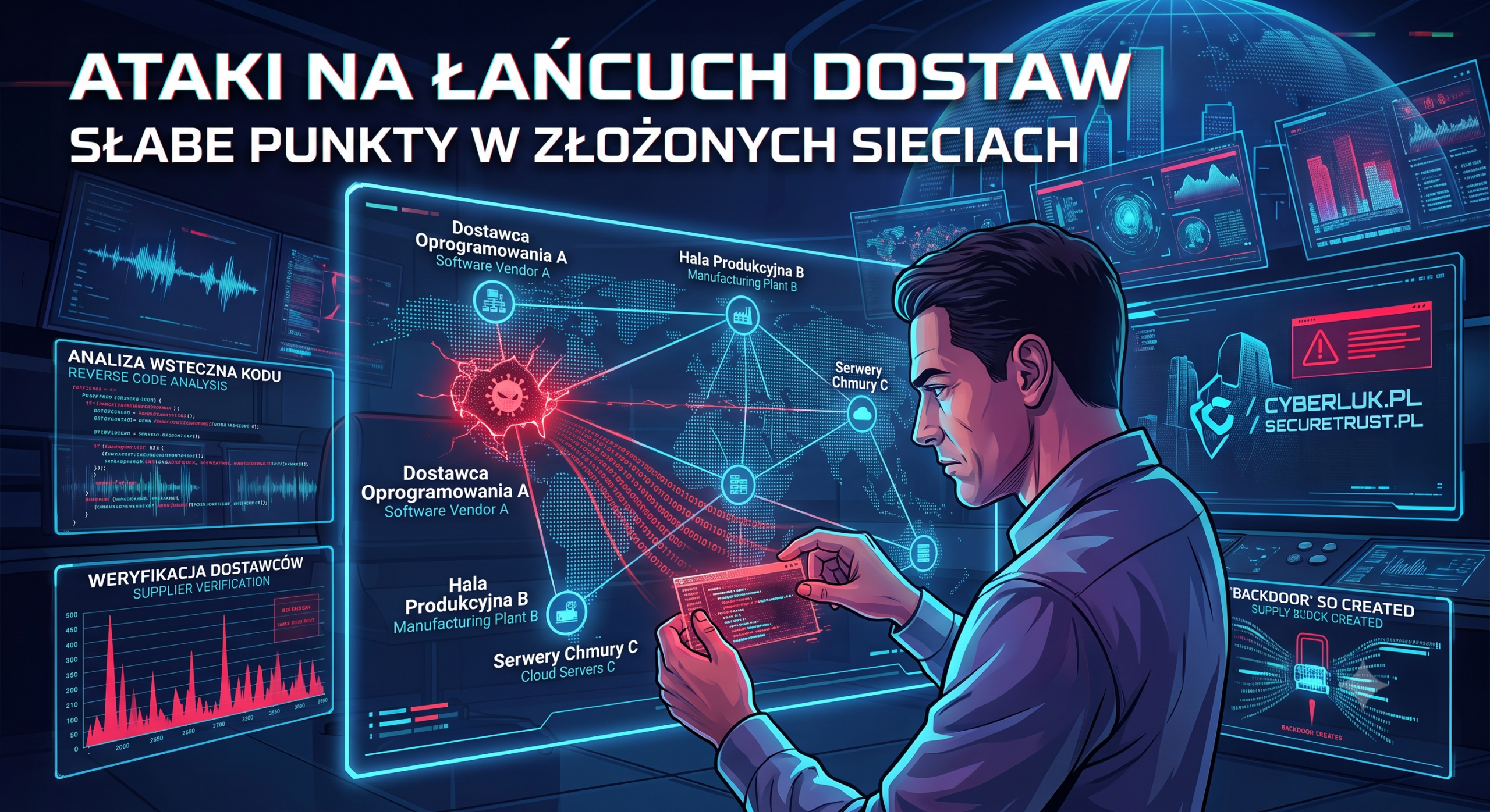 Ataki na łańcuch dostaw (Supply Chain Attacks)