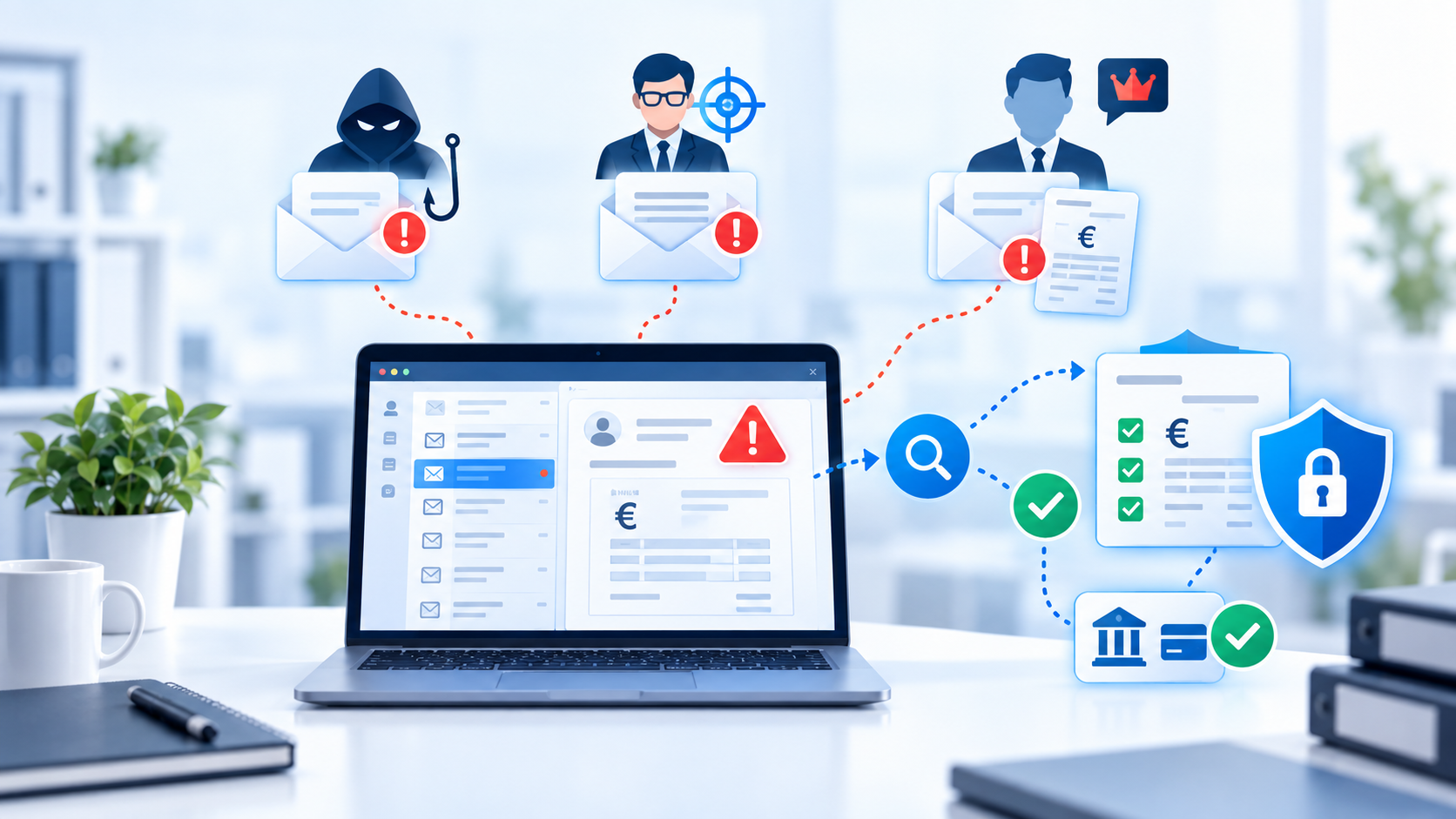 Phishing, spear phishing i BEC – jak chronić firmę przed oszustwem na fakturę