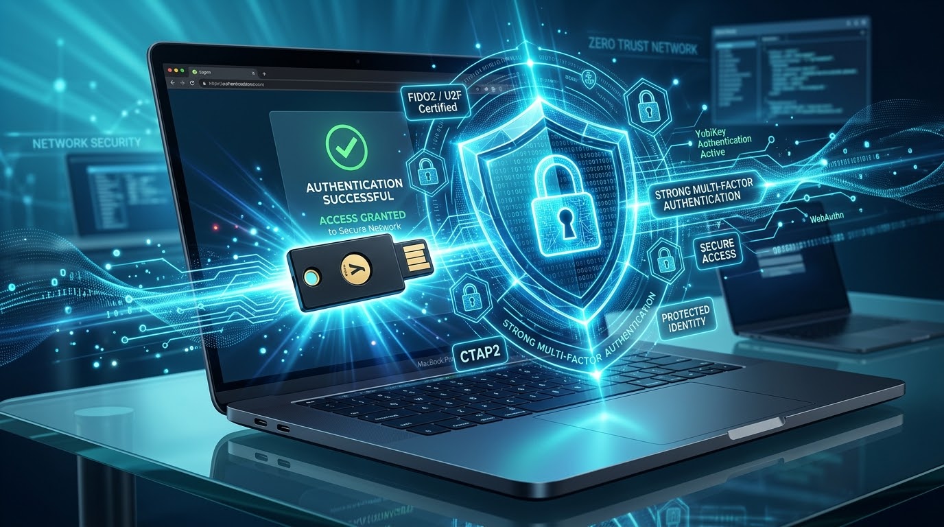 Jak wdrożyć sprzętowy klucz U2F/FIDO2 (np. YubiKey) – konfiguracja od zera